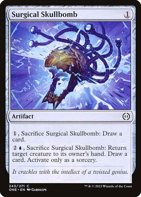 Phyrexia: All Will Be One - 243 - Surgical Skullbomb - Common - C - Foil