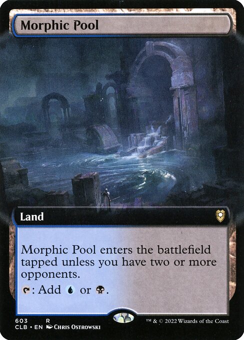 Commander Legends: Battle for Baldur's Gate - 603 - Morphic Pool - Rare - C - Non-foil