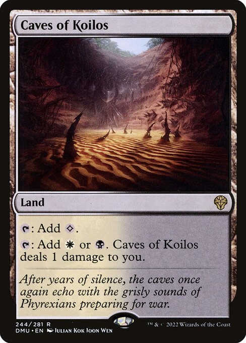 Dominaria United - 244 - Caves of Koilos - Rare - C - Non-foil