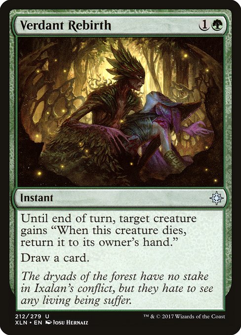 Ixalan - 212 - Verdant Rebirth - Uncommon - G - Non-foil
