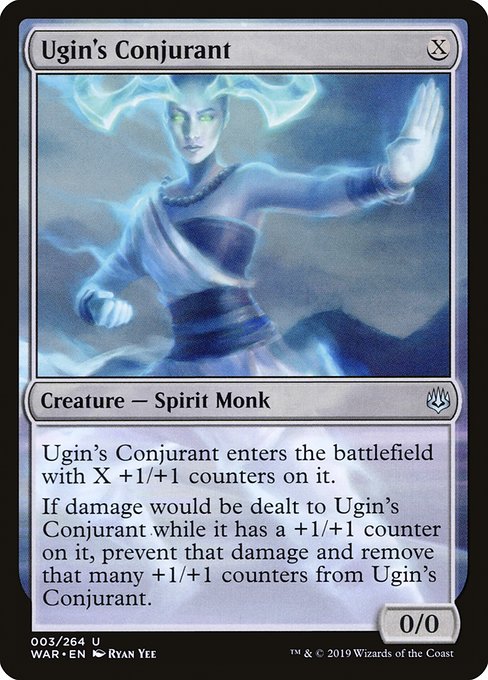 War of the Spark - 3 - Ugin's Conjurant - Uncommon - C - Non-foil