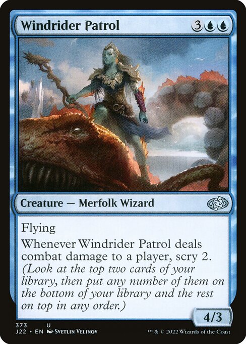 Jumpstart 2022 - 373 - Windrider Patrol - Uncommon - U - Non-foil