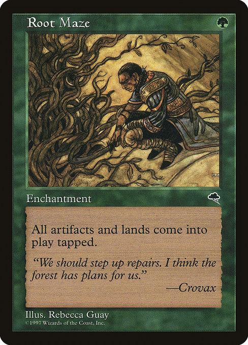 Tempest - 250 - Root Maze - Rare - G - Non-foil