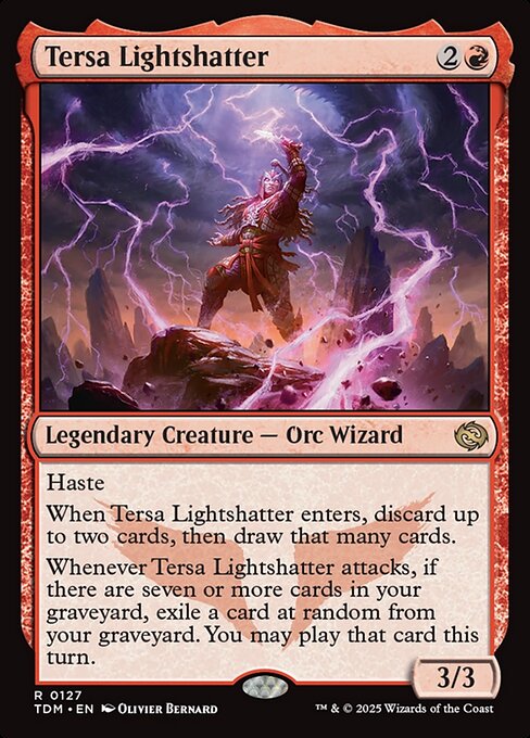 Tarkir: Dragonstorm - 127 - Tersa Lightshatter - Rare - R - Non-foil