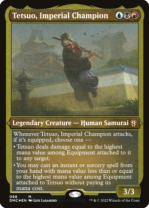 Dominaria United Commander - 66 - Tetsuo, Imperial Champion - Mythic - Multi - Non-foil