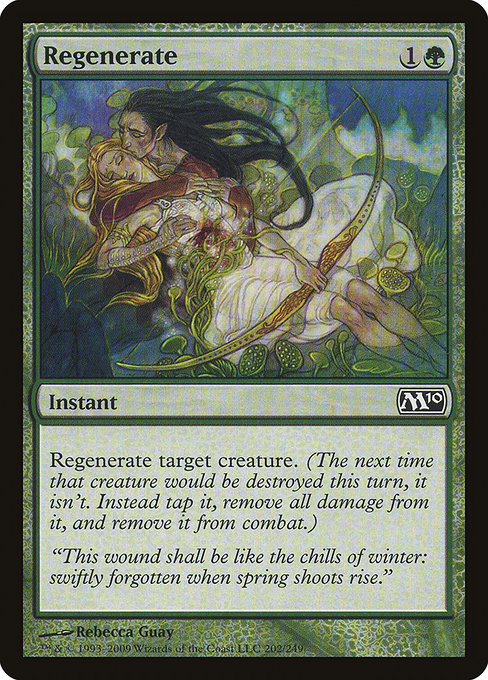 Magic 2010 - 202 - Regenerate - Common - G - Non-foil