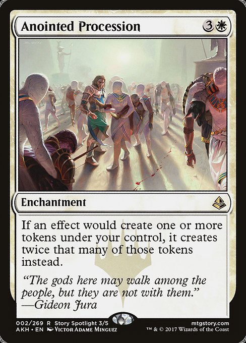 Amonkhet - 2 - Anointed Procession - Rare - W - Non-foil