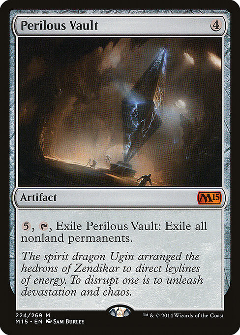 Magic 2015 - 224 - Perilous Vault - Mythic - C - Non-foil