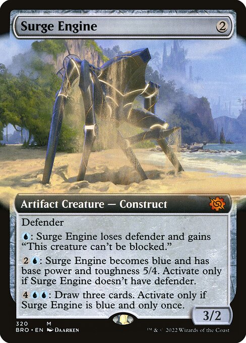 The Brothers' War - 320 - Surge Engine - Mythic - C - Non-foil