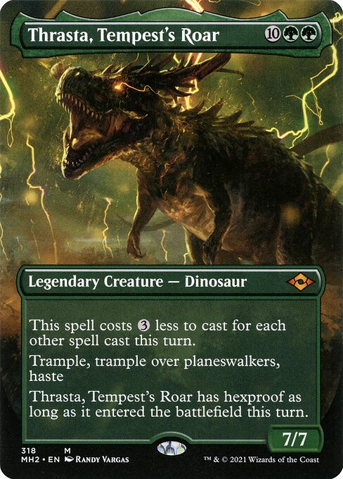 Modern Horizons 2 - 318 - Thrasta, Tempest's Roar - Mythic - G - Foil