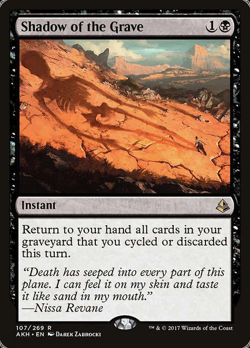 Amonkhet - 107 - Shadow of the Grave - Rare - B - Foil