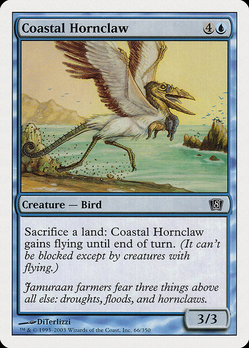 Eighth Edition - 66 - Coastal Hornclaw - Common - U - Non-foil