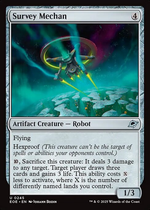 Edge of Eternities - 245 - Survey Mechan - Uncommon - C - Foil
