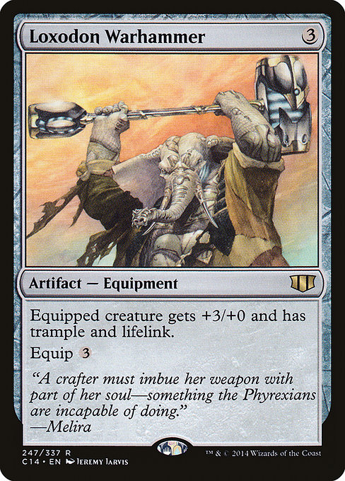 Commander 2014 - 247 - Loxodon Warhammer - Rare - C - Non-foil