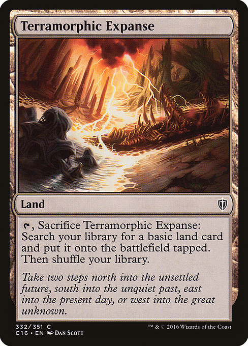 Commander 2016 - 332 - Terramorphic Expanse - Common - C - Non-foil