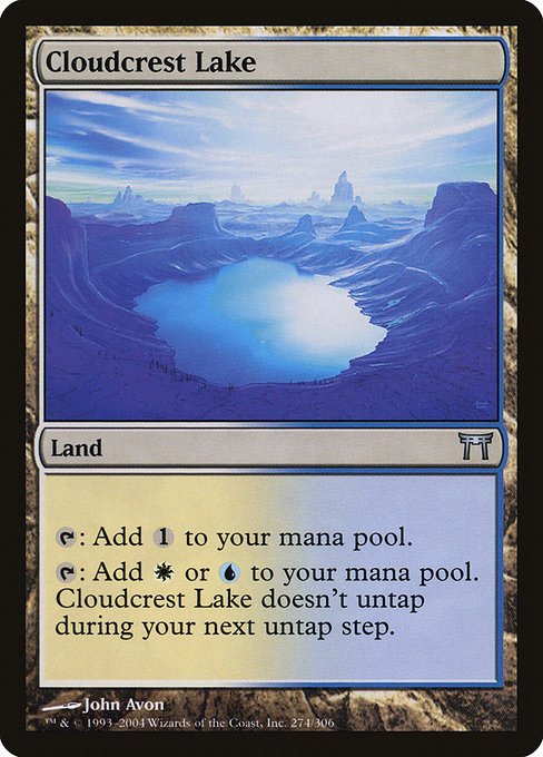 Champions of Kamigawa - 274 - Cloudcrest Lake - Uncommon - C - Non-foil