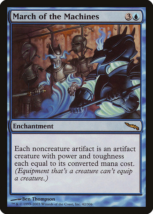 Mirrodin - 42 - March of the Machines - Rare - U - Non-foil
