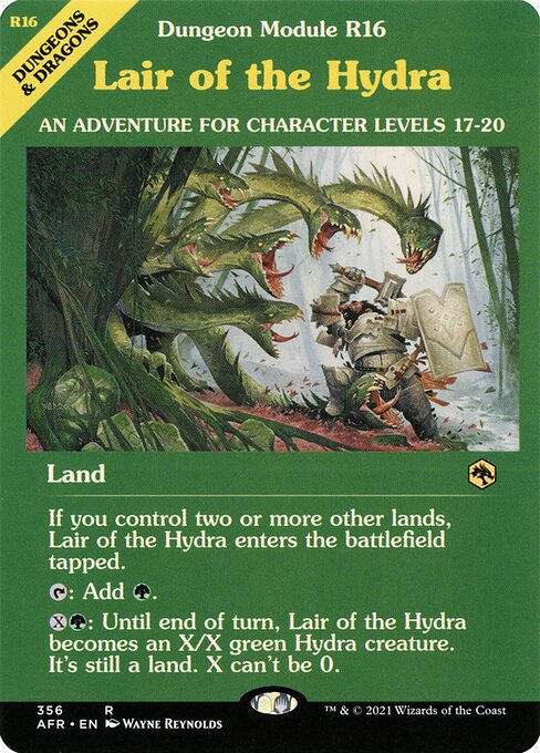 Adventures in the Forgotten Realms - 356 - Lair of the Hydra - Rare - C - Non-foil