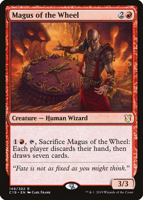 Commander 2019 - 149 - Magus of the Wheel - Rare - R - Non-foil