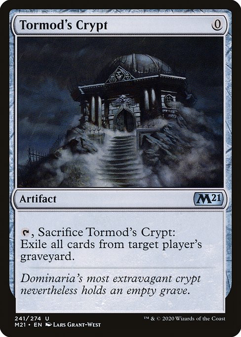 Core Set 2021 - 241 - Tormod's Crypt - Uncommon - C - Non-foil