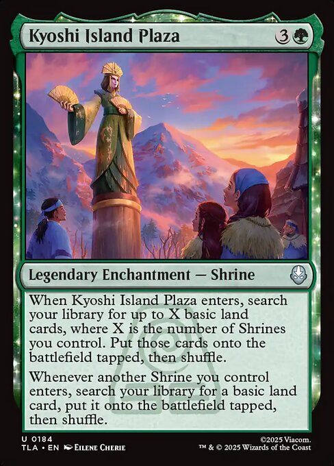 Avatar: The Last Airbender - 184 - Kyoshi Island Plaza - Uncommon - G - Non-foil