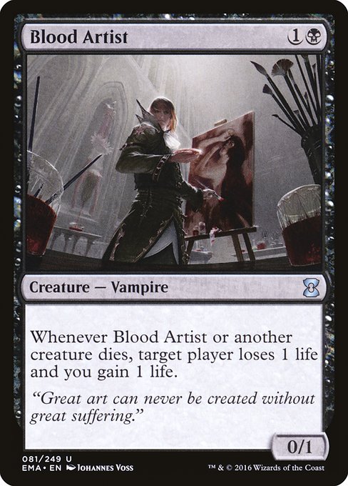 Eternal Masters - 81 - Blood Artist - Uncommon - B - Non-foil