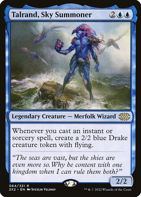 Double Masters 2022 - 64 - Talrand, Sky Summoner - Rare - U - Non-foil