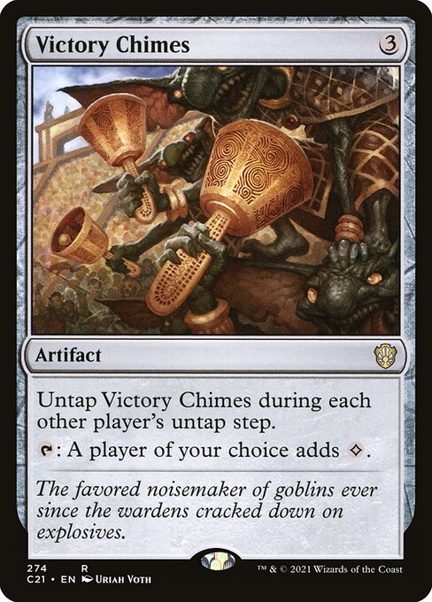 Commander 2021 - 274 - Victory Chimes - Rare - C - Non-foil
