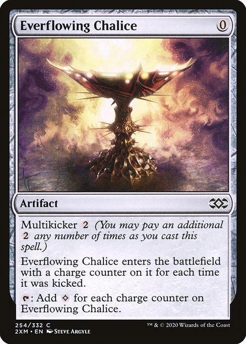 Double Masters - 254 - Everflowing Chalice - Common - C - Non-foil