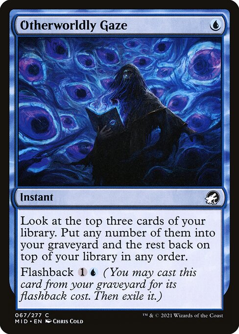 Innistrad: Midnight Hunt - 67 - Otherworldly Gaze - Common - U - Non-foil