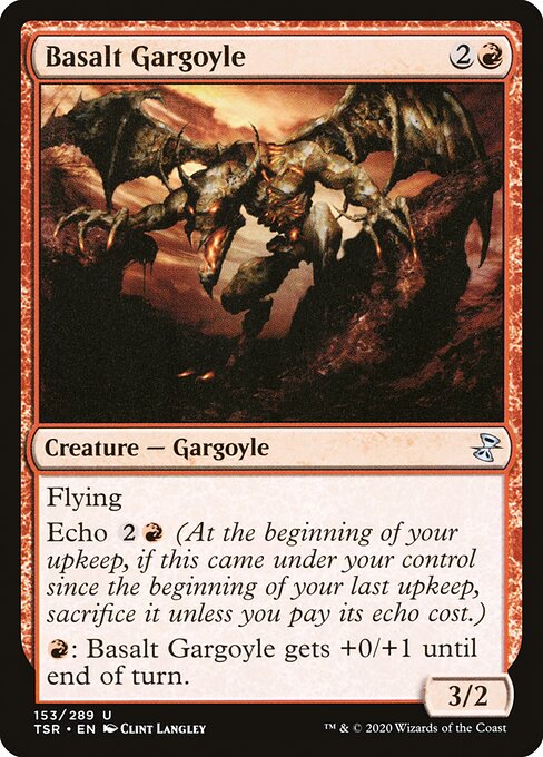 Time Spiral Remastered - 153 - Basalt Gargoyle - Uncommon - R - Non-foil