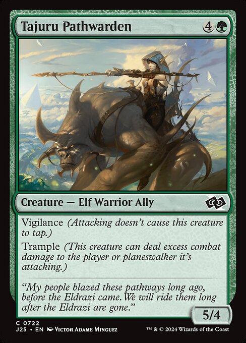 Foundations Jumpstart - 722 - Tajuru Pathwarden - Common - G - Non-foil