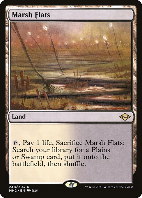 Modern Horizons 2 - 248 - Marsh Flats - Rare - C - Foil