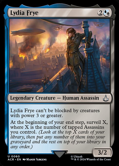 Assassin's Creed - 60 - Lydia Frye - Uncommon - UB - Foil