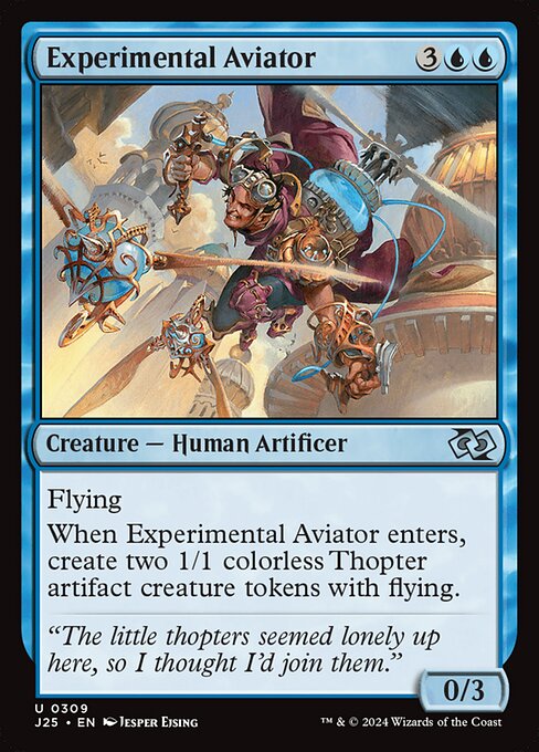 Foundations Jumpstart - 309 - Experimental Aviator - Uncommon - U - Non-foil