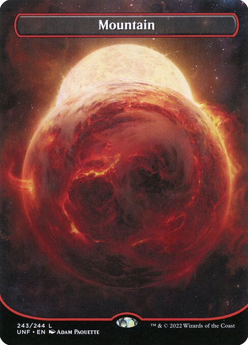 Unfinity - 243 - Mountain - Common - C - Non-foil