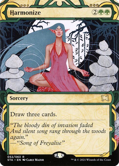 Strixhaven Mystical Archive - 52 - Harmonize - Rare - G - Non-foil