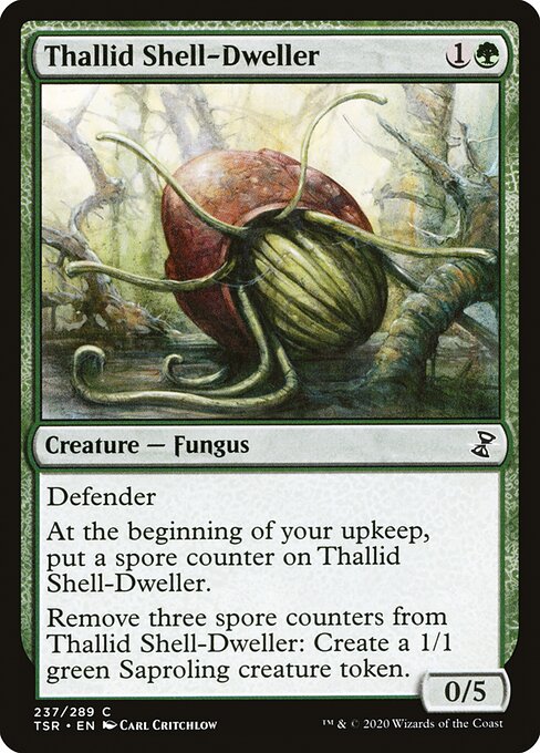 Time Spiral Remastered - 237 - Thallid Shell-Dweller - Common - G - Non-foil