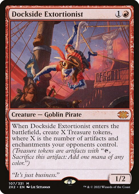 Double Masters 2022 - 107 - Dockside Extortionist - Mythic - R - Non-foil