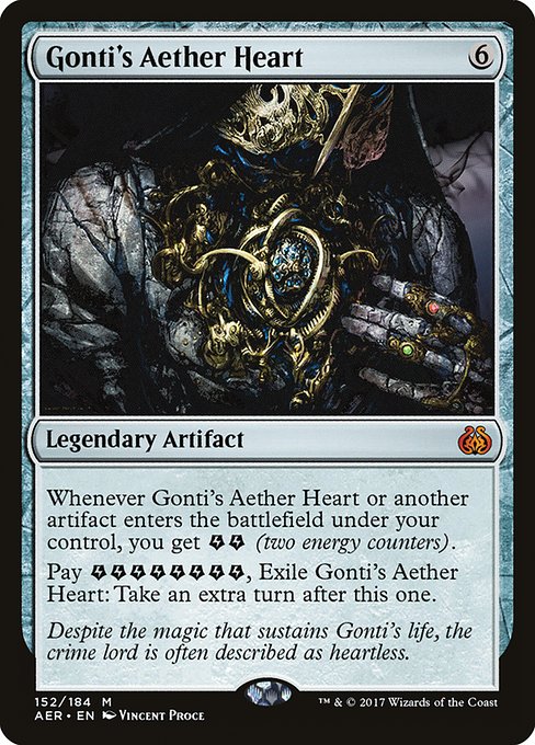 Aether Revolt - 152 - Gonti's Aether Heart - Mythic - C - Non-foil