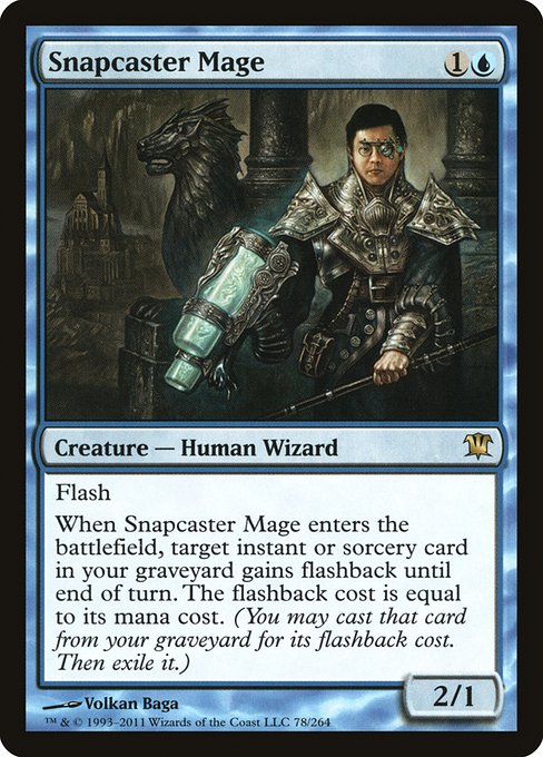 Innistrad - 78 - Snapcaster Mage - Rare - U - Non-foil