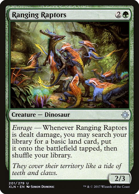 Ixalan - 201 - Ranging Raptors - Uncommon - G - Non-foil