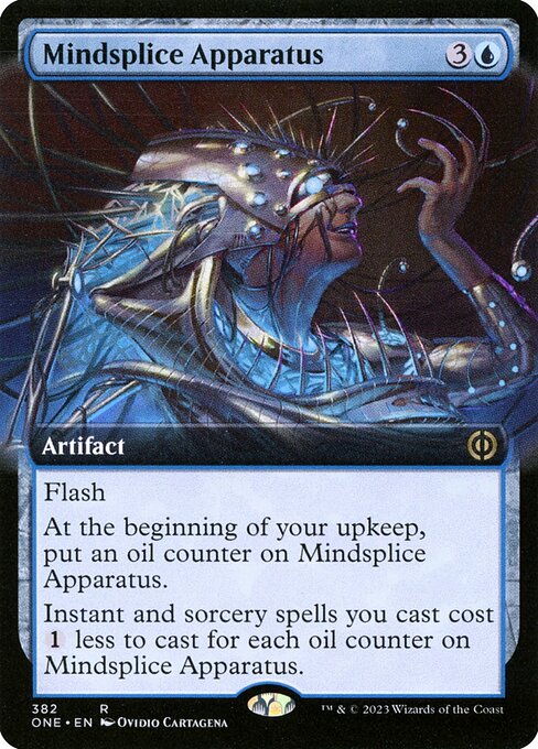Phyrexia: All Will Be One - 382 - Mindsplice Apparatus - Rare - U - Non-foil