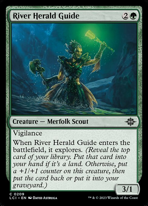 The Lost Caverns of Ixalan - 209 - River Herald Guide - Common - G - Non-foil