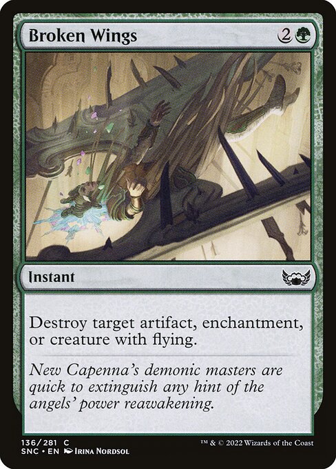 Streets of New Capenna - 136 - Broken Wings - Common - G - Non-foil