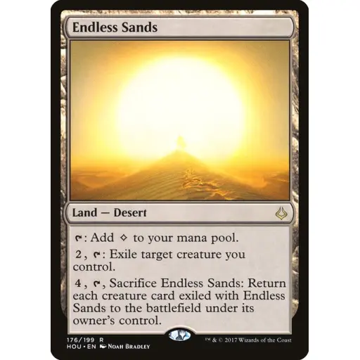 Hour of Devastation - 176 - Endless Sands - Rare - C - Non-foil