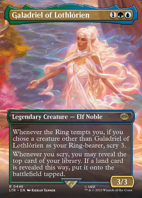 The Lord of the Rings: Tales of Middle-earth - 446 - Galadriel of Lothlórien - Rare - UG - Foil