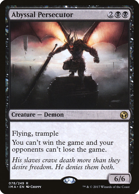 Iconic Masters - 78 - Abyssal Persecutor - Rare - B - Non-foil