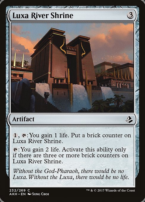 Amonkhet - 232 - Luxa River Shrine - Common - C - Non-foil