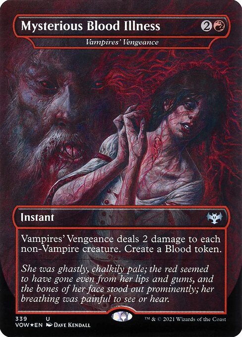 Innistrad: Crimson Vow - 339 - Vampires' Vengeance - Uncommon - R - Foil